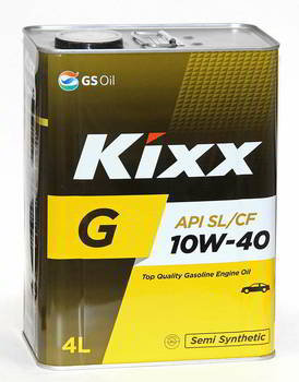 Моторное масло Kixx Gold 10W40 SL/CF, 4л / L531644TE1