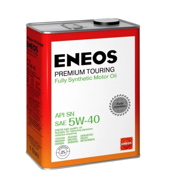 Моторное масло ENEOS Premium Touring 5W-40, 4 л / 8809478942162