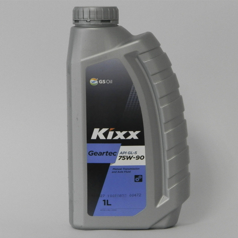 Трансмиссионное масло Kixx Geartec 75W90 GL-5, 1л / L2962AL1E1
