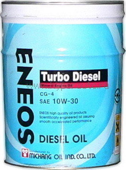 Масло моторное Eneos Turbo Diesel CG-4 1 Mineral JP, 10W-30, минеральное, 20L / OIL1424