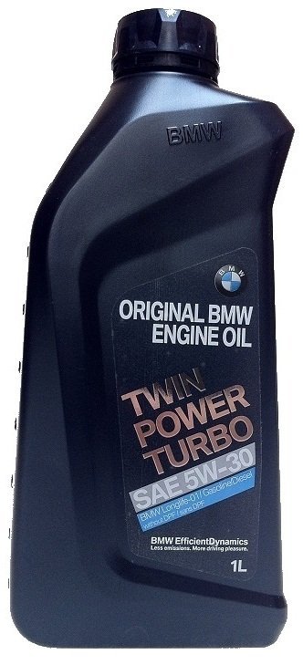 Моторное масло BMW Twin Power Turbo 5W30 LL-01, 1л / 83212365930
