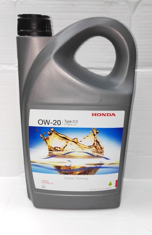Моторное масло Honda Type 2.0 Engine Oil 0W-20, 5 л / 08232P99K5LHE