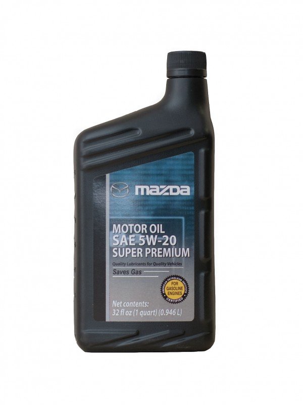 Моторное масло Mazda Motor Oil Super Premium 5W20 SN, 946мл / 0000775W20QT