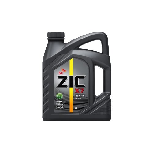 Моторное масло ZiC X7 Diesel 10W40 CI-4, 4л / 162607