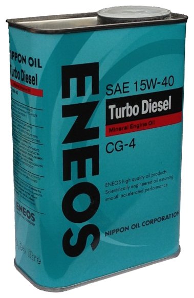Масло моторное ENEOS TURBO DIESEL CG-4 15W-40 Mineral минеральное JP/0,946L / OIL1427