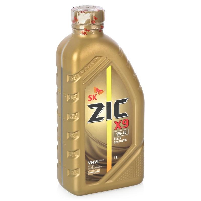 Моторное масло ZiC X9 5W40 SN/CF, 1л / 132613