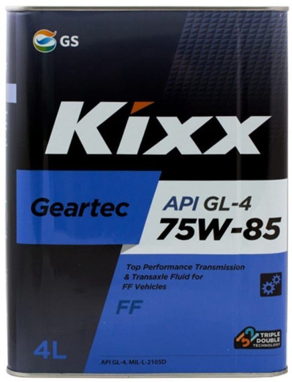 Трансм. масло KiXX Gear Oil 75W-85 GL-4, 4 л / L271744TE1