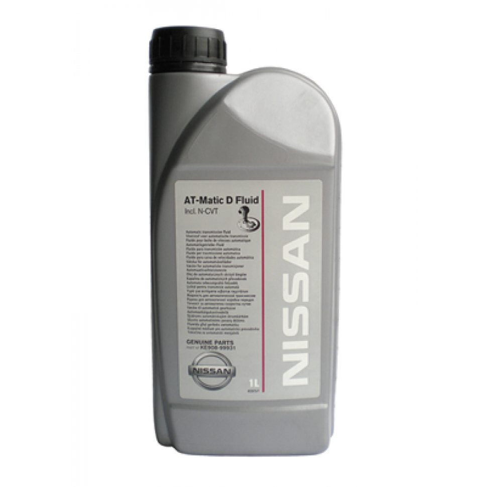Трансмиссионное масло Nissan ATF Matic Fluid D, 4л / KLE22-00004