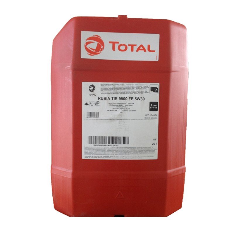 Моторное масло Total Rubia TIR 9900 FE 5W-30, 20л / 174371
