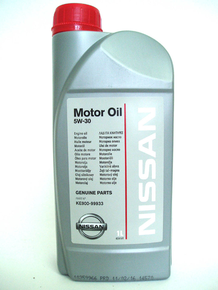 Моторное масло Nissan Motor Oil FS 5W-30 A5/B5, 1 л / KE900-99933