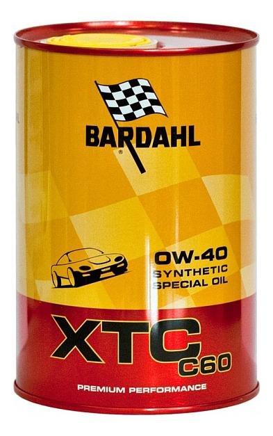 Моторное масло Bardahl 0W40 SN/CF XTC C60, 1L / 300040