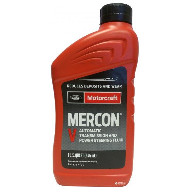 Трансмиссионное масло Ford Motorcraft Mercon V, 946мл / XT5QMC