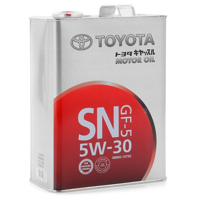 Моторное масло Toyota Motor Oil 5W-30 SN/CF, 4л / 0888010705