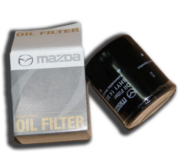 Масляный фильтр Mazda 3 2.0, 150л/с, CX-7 2.3, 240л/с / SH01-14-302A / W71283