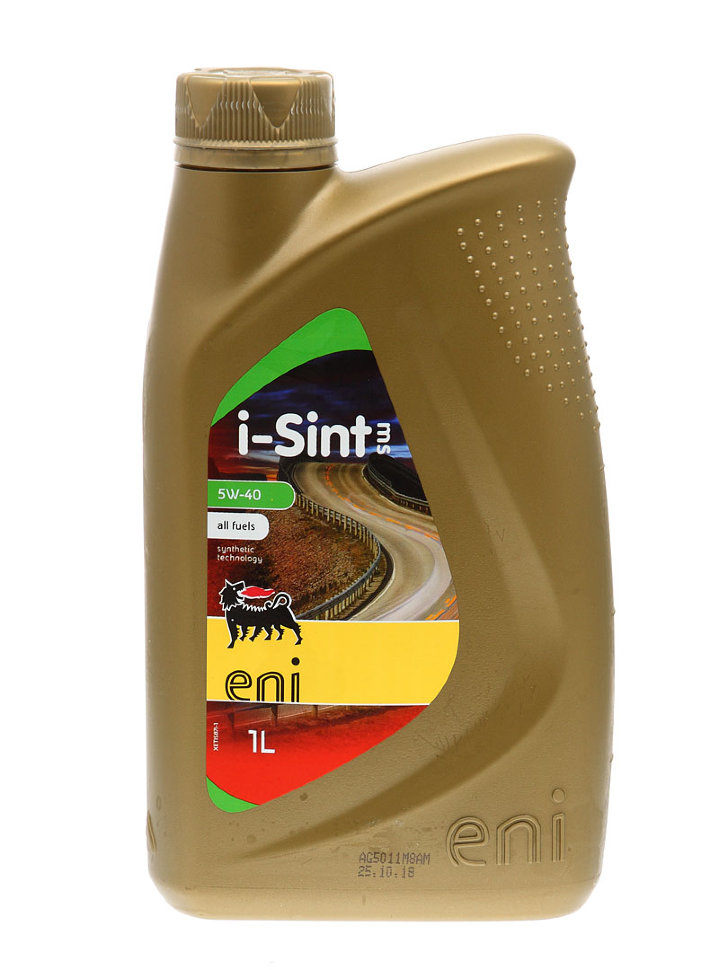 Моторное масло Eni i-Sint MS 5W40 A3/B4/C3, 1л / 102291