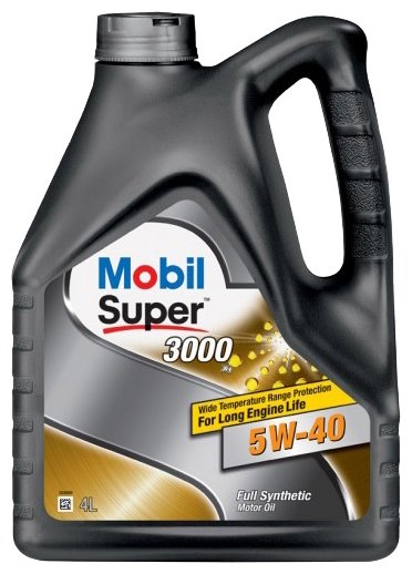 Масло моторное синтетическое MOBIL Super 3000 X1 5W-40 (4л) 152566