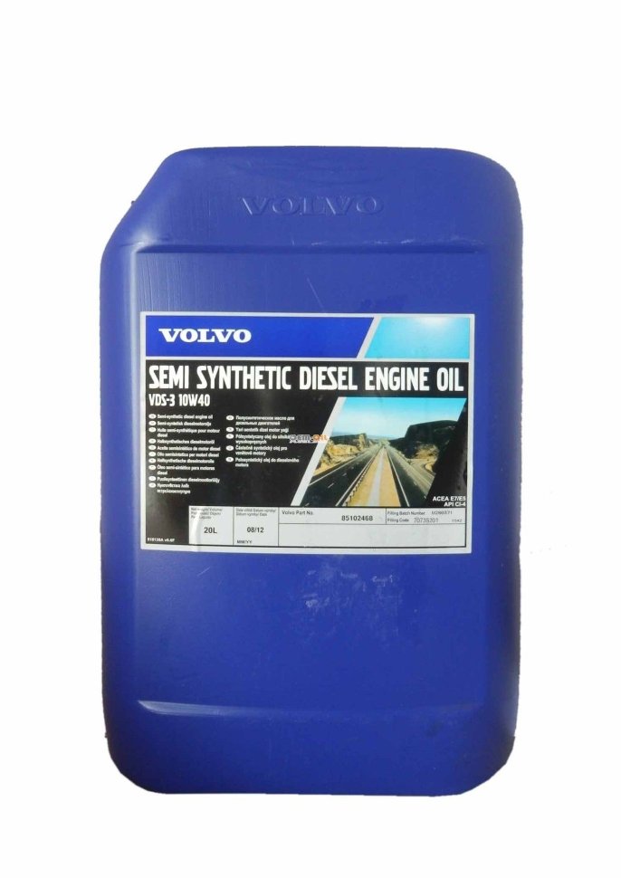 Моторное масло Volvo Disel Engine Oil 10W40 VDS-3, 20л / 85102468