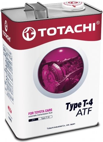 Трансмиссионное масло Totachi ATF Type T-IV, 4л / 4562374691025