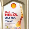 Моторное масло SHELL Helix Ultra 0W-40 A3/B4, 1 л / 550055859