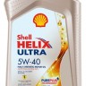 Масло моторное SHELL Helix Ultra 5W-40 A3/B4, 1 л / 550055904