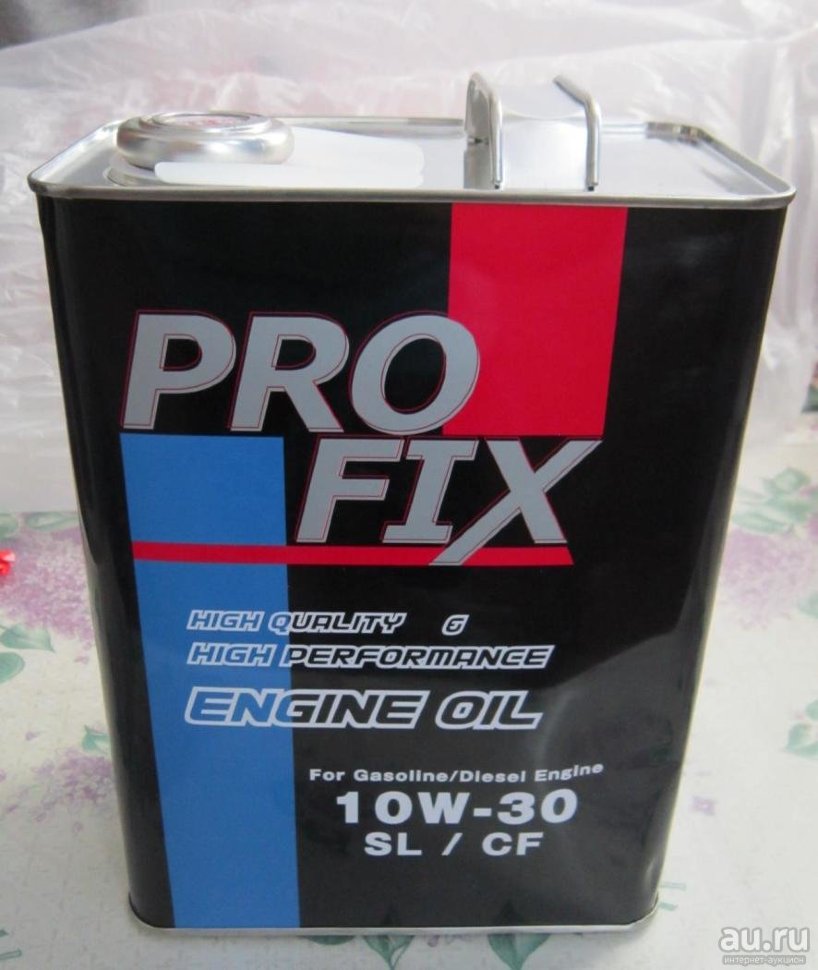 МОТОРНОЕ МАСЛО PROFIX SYNTHETIC ENGINE OIL 10W-30 SN/CF, 4 Л / SN10W30C