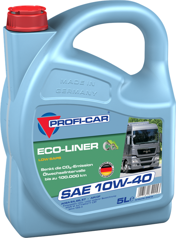 Моторное масло Profi-Car 10W40 Eco-Liner, 5л / 10W40ECOLINER5L