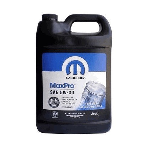 Моторное масло Mopar 5W30 SN, 3.78л / 04761844MB