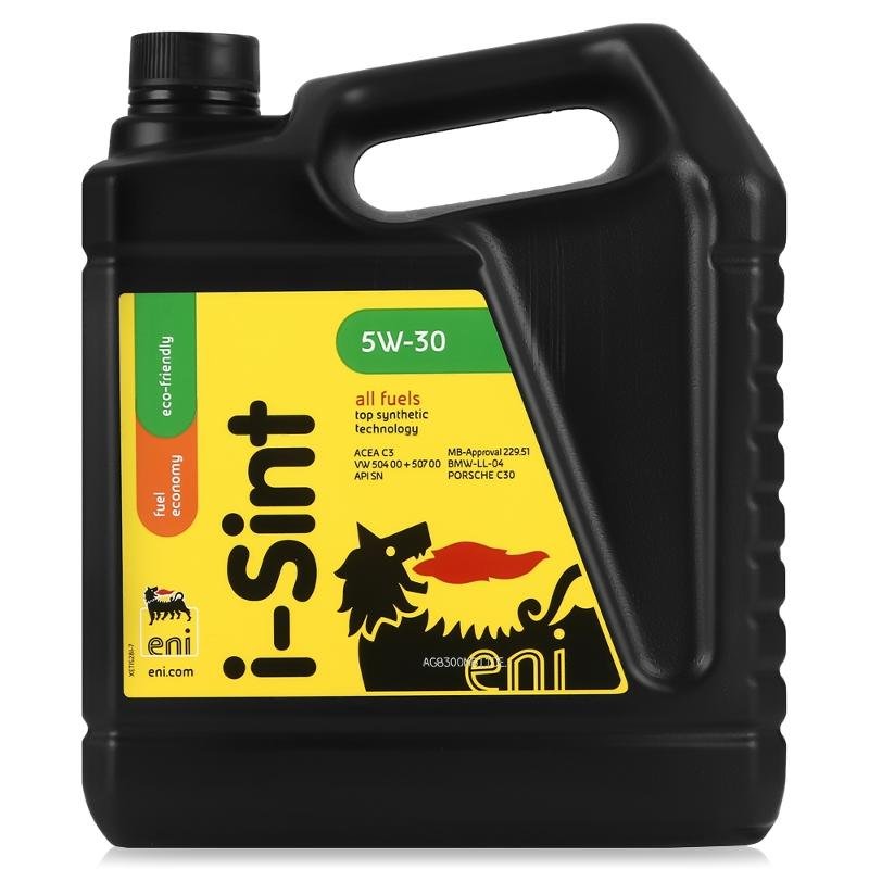 Моторное масло Eni i-Sint 5W-30 SN, C3, 5 л / 101693