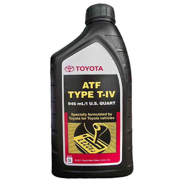 Трансмиссионное масло Toyota ATF Type T-IV, 946мл / 00279-000T4