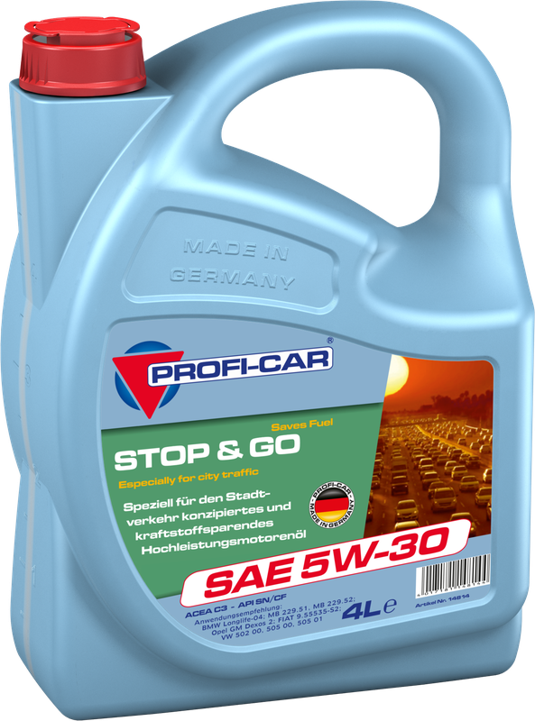 Моторное масло Profi-Car 5W30 STOP & GO, 5л / 14815