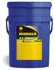 Моторное масло SHELL Rimula R3 Multi 10W30, 20л / 550027390