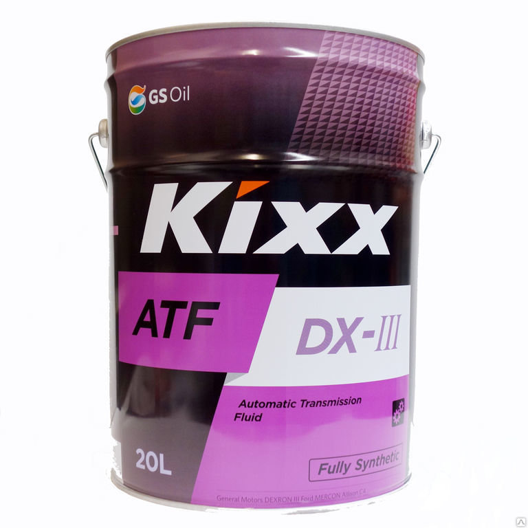Трансмиссионное масло Kixx ATF Dexron III, 20л / L2509P20E1