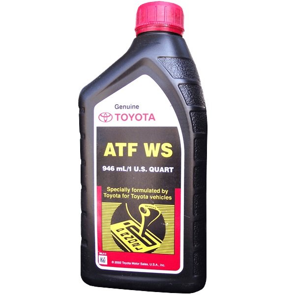 Трансмиссионное масло Toyota ATF WS, 946мл / 00289ATFWS