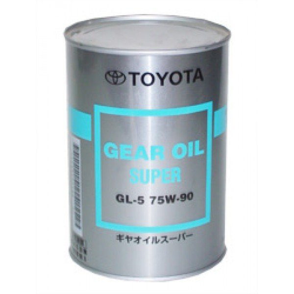 Трансмиссионное масло Toyota Gear Oil 75W90 GL-5, 1л / 08885-02106