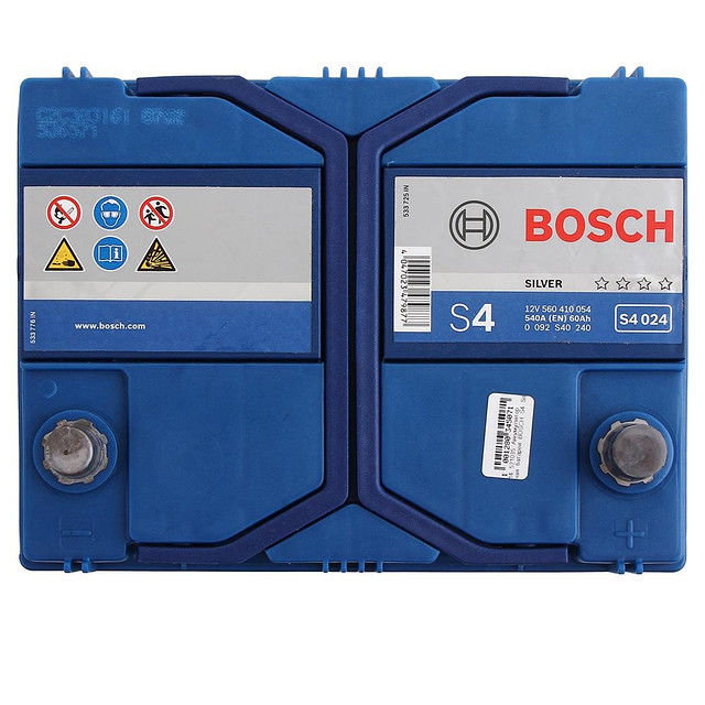 Аккумулятор 60 Aч Bosch S4 Asia, о.п. (-/+) / 560410054 / S40240
