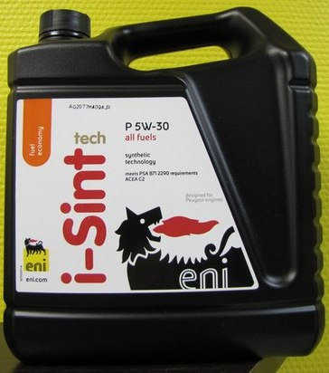 Моторное масло Eni I-Sint Tech P 5W30 SN, C2, 1 л / 101291