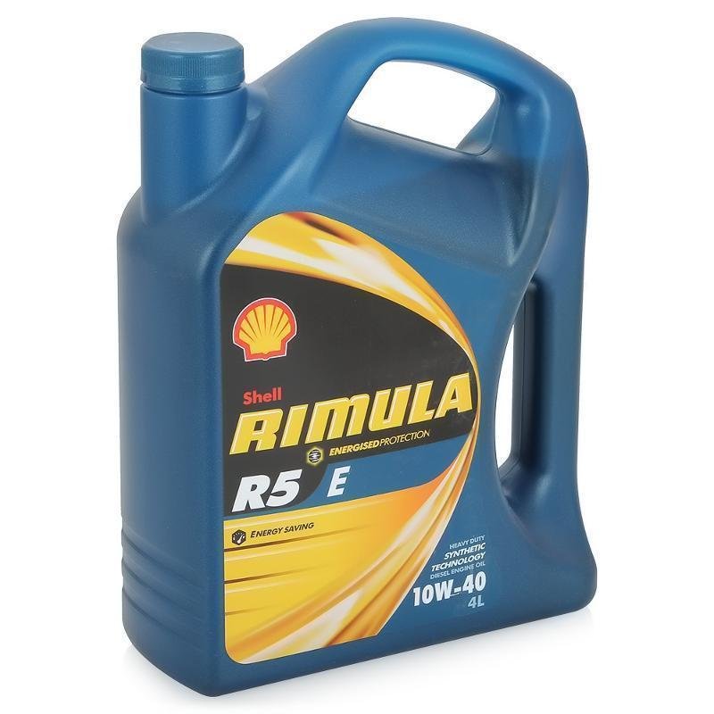 Моторное масло Shell Rimula R5 E 10W40, 4л / 550021628