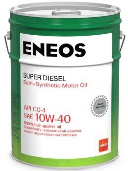 Моторное масло Eneos Super Diesel 10W40 CG-4, 20л / OIL1327