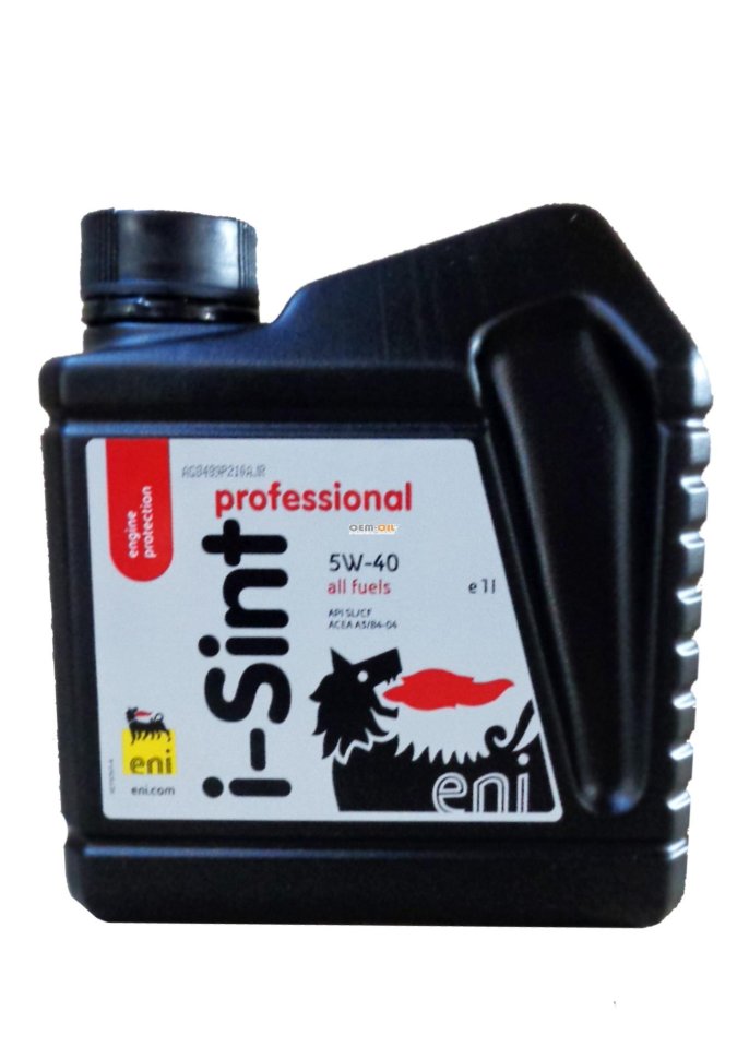 Моторное масло Eni Professional 5W40 SL/CF, 1л / 103591