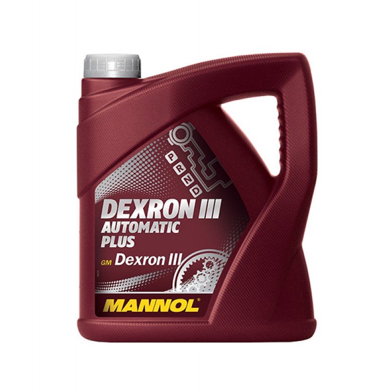 Трансмиссионное масло Mannol Dexron III, 4л / 4036021401072