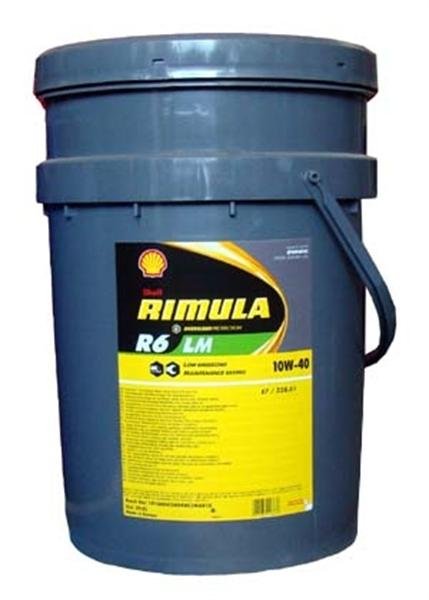 Моторное масло Shell Rimula R6 M 10W-40 CF, 20л /550046753