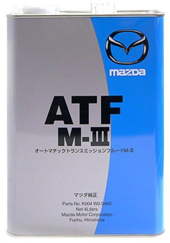 Трансмиссионное масло Mazda ATF M-3, 946мл / 000077110E01
