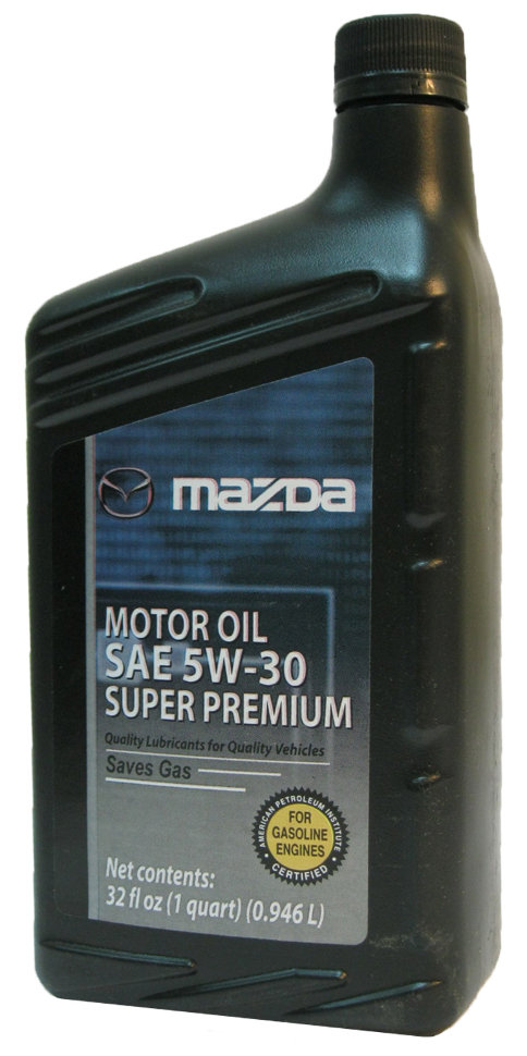 Моторное масло Mazda Motor Oil Super Premium 5W30 SN, 946м / 0000775W30QT