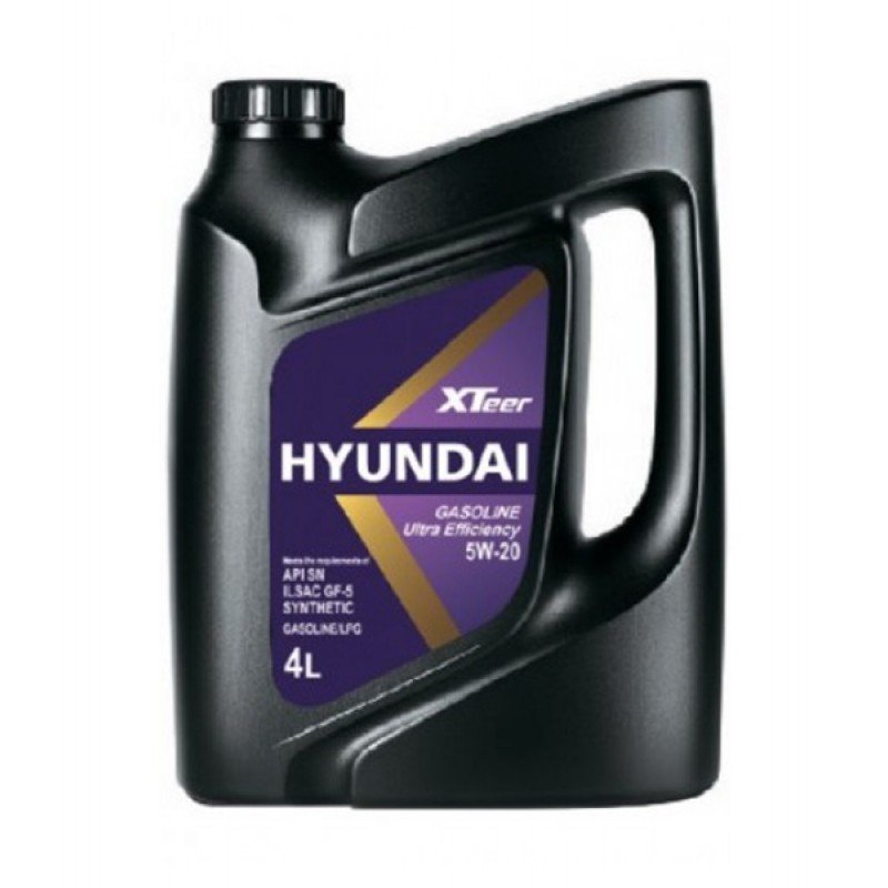 Моторное масло Hyundai XTeer Gasoline Ultra Efficiency 5W-20 SN, 4 л / 1041001