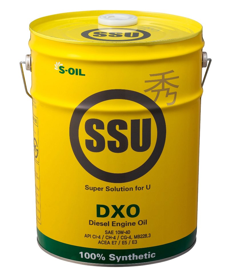 Моторное масло SSU DXO 10W40 CI-4, 20л / DSSU10W40DXO_20
