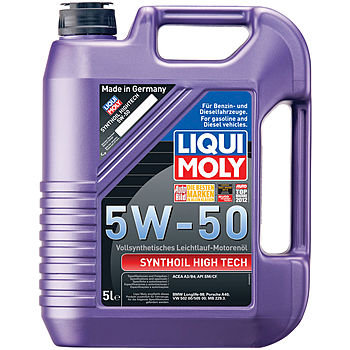 Моторное масло LIQUI MOLY Synthoil High Tech 5W-50 5л / LM9068