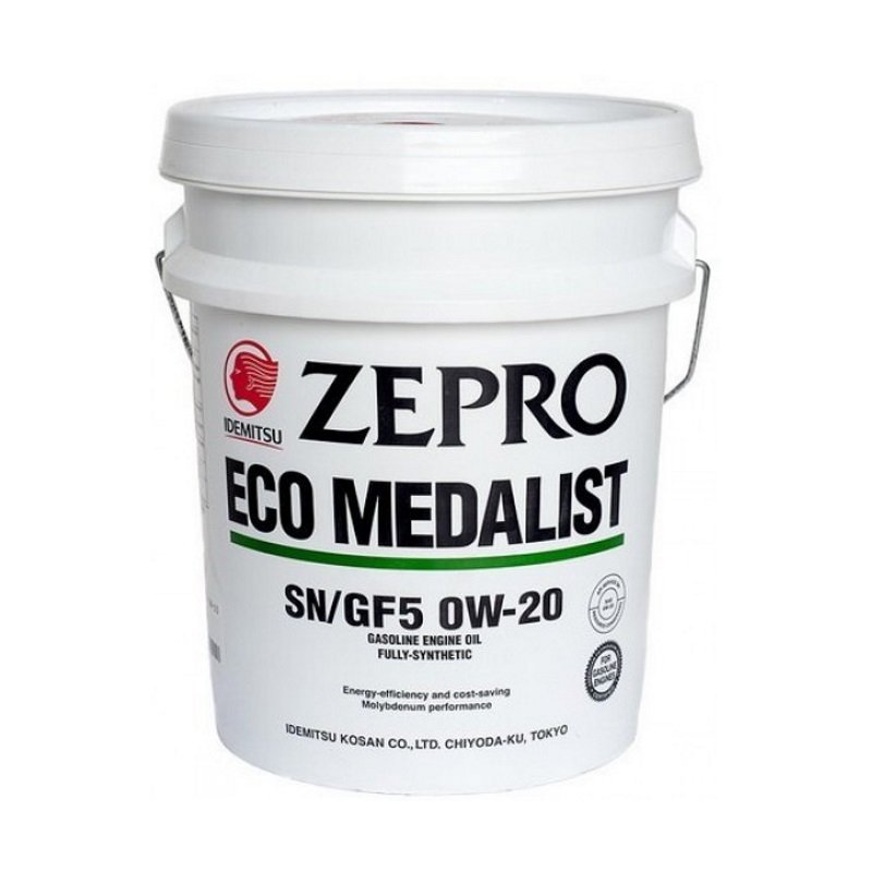 Моторное масло Idemitsu Zepro Eco Medalist 0W-20 SN, 20 л / 3583020