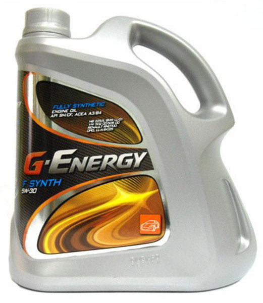 Моторное масло G-Energy F Synth 5W30 SM/CF, 4л / 253140122