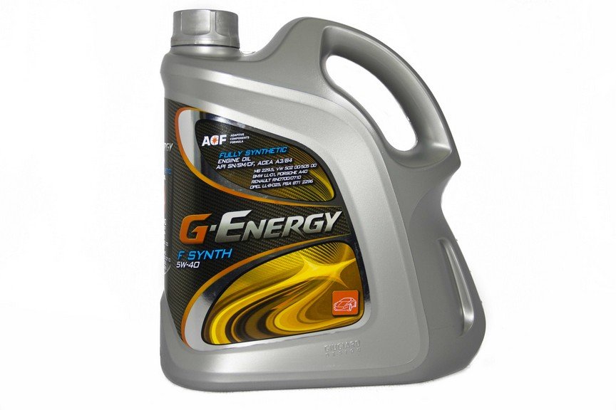 Моторное масло G-Energy F Synth 5W40 SM/CF, 4л / 253140153
