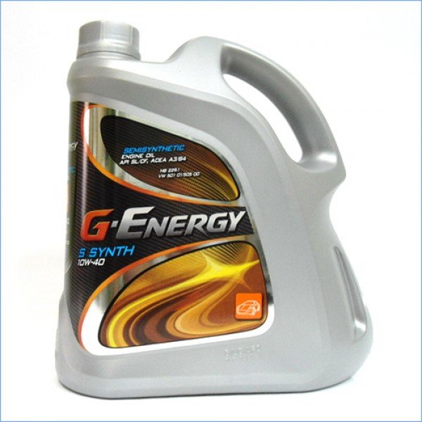 Моторное масло G-Energy S Synth 10W40 SL/CF, 4л / 253140158